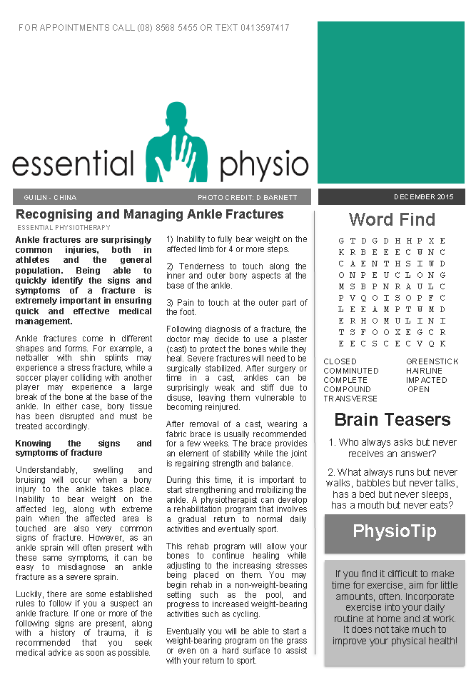 December Front Page